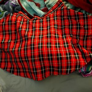 Plaid skirt